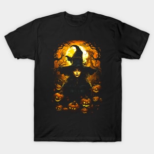 The Witches with pumpkin T-Shirt